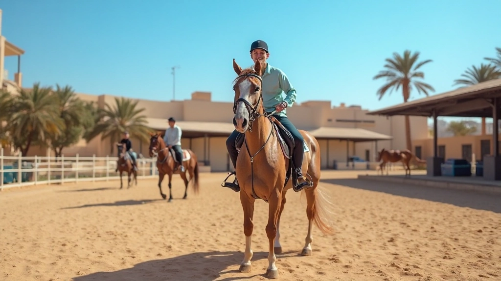 منشآت التدريب المتقدمة في إكس بيت للفروسية